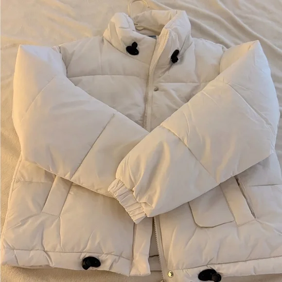 Prada Cream Puffer coat - Picture 2 of 6